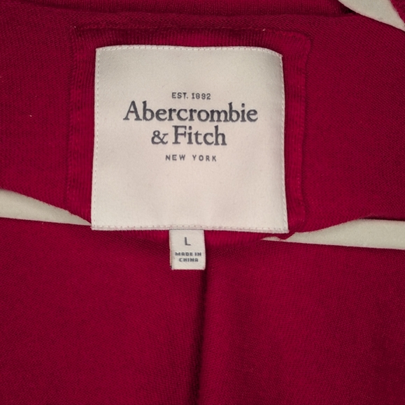Abercrombie & Fitch Vibrant Red Ruffled Sweater - Picture 3 of 6